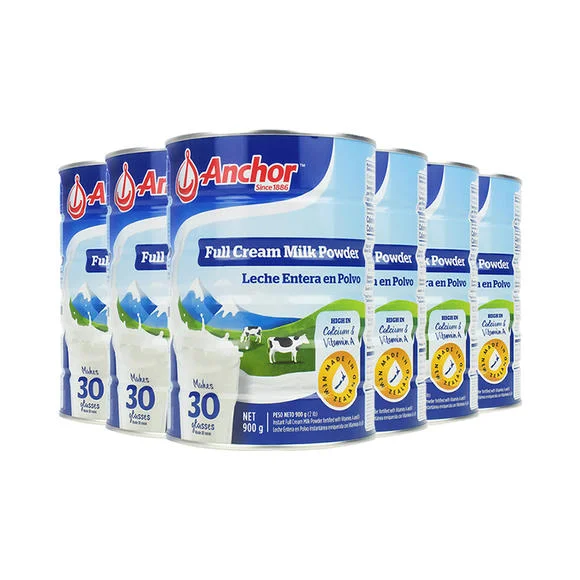 【NZ顺丰直邮】【5-15个工作日到货】Anchor 安佳全脂奶粉6罐*900g 罐装 【保质期2028/04】